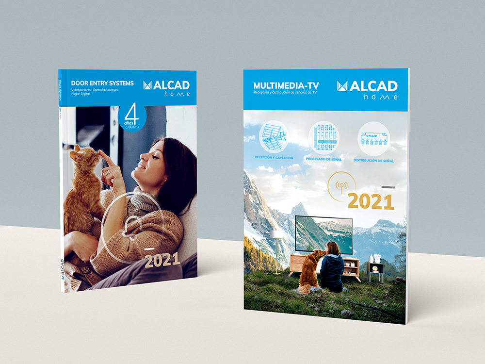 ALCAD Home lanza sus catálogos y tarifas Door Entry Systems y Multimedia-TV para 2021